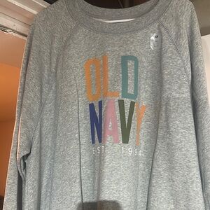 Old Navy Gray Sweatshirt
